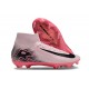 Nike Air Zoom Mercurial Superfly 10 Elite Firm Ground Unisex Black Pink Football Shoes