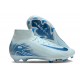 Nike Air Zoom Mercurial Superfly 10 Elite Firm Ground Unisex Blue Football Shoes