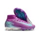 Nike Air Zoom Mercurial Superfly 10 Elite Firm Ground Unisex Blue Purple Football Shoes