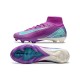 Nike Air Zoom Mercurial Superfly 10 Elite Firm Ground Unisex Blue Purple Football Shoes