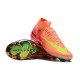 Nike Air Zoom Mercurial Superfly 10 Elite Firm Ground Unisex Orange Yellow Football Shoes