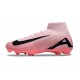 Nike Air Zoom Mercurial Superfly 10 Elite Firm Ground Unisex Pink Black Football Shoes