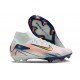 Nike Air Zoom Mercurial Superfly 10 Elite Firm Ground Unisex White Gold Football Shoes