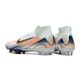 Nike Air Zoom Mercurial Superfly 10 Elite Firm Ground Unisex White Gold Football Shoes