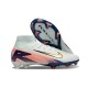 Nike Air Zoom Mercurial Superfly 10 Elite Firm Ground Unisex White and Pink Football Shoes