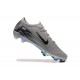 Nike Air Zoom Mercurial Vapor 16 Elite Firm Ground Men Grey Black Football Shoes