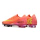 Nike Air Zoom Mercurial Vapor 16 Elite Firm Ground Unisex Orange and Yellow Football Shoes