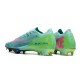 Nike Air Zoom Mercurial Vapor 16 Elite Firm Ground Unisex Pink Green Football Shoes