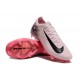 Nike Air Zoom Mercurial Vapor 16 Elite Firm Ground Unisex Pink and Black Football Shoes