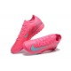 Nike Air Zoom Mercurial Vapor XV Elite Turf Men Pink and Blue Football Shoes