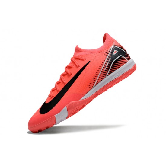 Nike Air Zoom Mercurial Vapor XV Elite Turf Unisex Red Black Football Shoes