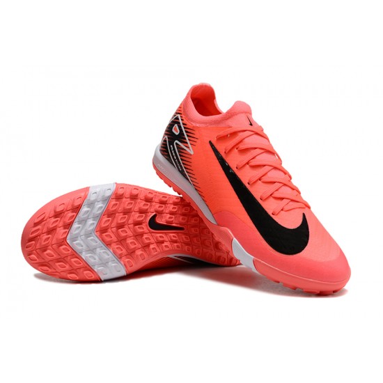 Nike Air Zoom Mercurial Vapor XV Elite Turf Unisex Red Black Football Shoes