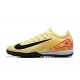 Nike Air Zoom Mercurial Vapor XV Elite Turf Unisex Yellow Black Football Shoes