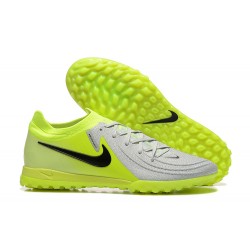 Nike Phantom GX II Elite Turf Men Yellow Grey Football Shoes