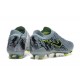 Nike Phantom Luna Elite Firm Ground Men Grey Yellow Football Shoes