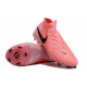 Nike Phantom Luna Elite Firm Ground Unisex Black Pink Football Shoes