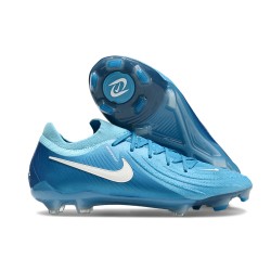 Nike Phantom Luna Elite Firm Ground Unisex Blue White Football Shoes