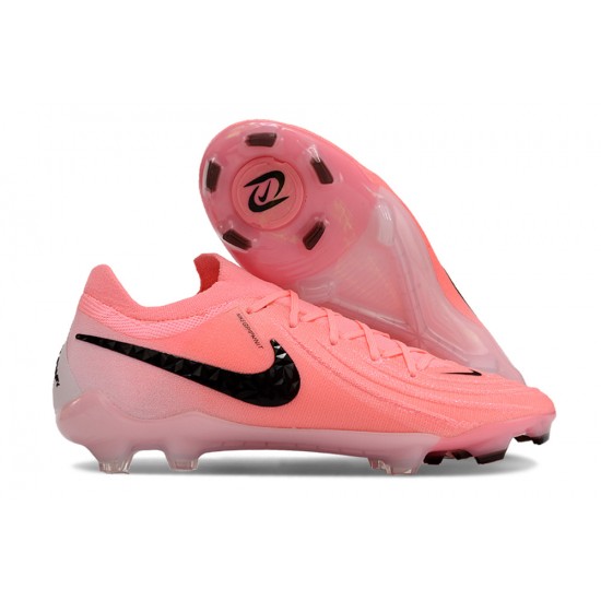 Nike Phantom Luna Elite Firm Ground Unisex Pink Black Football Shoes