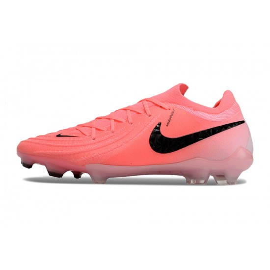 Nike Phantom Luna Elite Firm Ground Unisex Pink Black Football Shoes