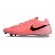 Nike Phantom Luna Elite Firm Ground Unisex Pink Black Football Shoes