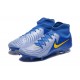 Nike Phantom Luna Elite NU Firm Ground Men Blue Yellow Football Shoes