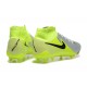 Nike Phantom Luna Elite NU Firm Ground Men Yellow Grey Football Shoes