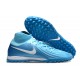 Nike Phantom Luna Elite Turf Men Blue White Football Shoes