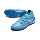 Nike Phantom Luna Elite Turf Men Blue White Football Shoes