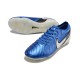 Nike Tiempo Legend 10 Elite Firm Ground Unisex Blue White Football Shoes