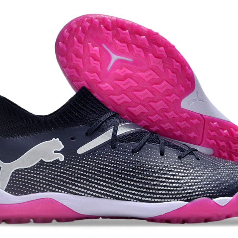 Puma Future 7 Ultimate Turf Men Black Pink Football Shoes