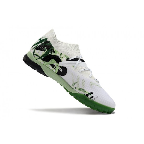 Puma Future 7 Ultimate Turf Men White Green Football Shoes