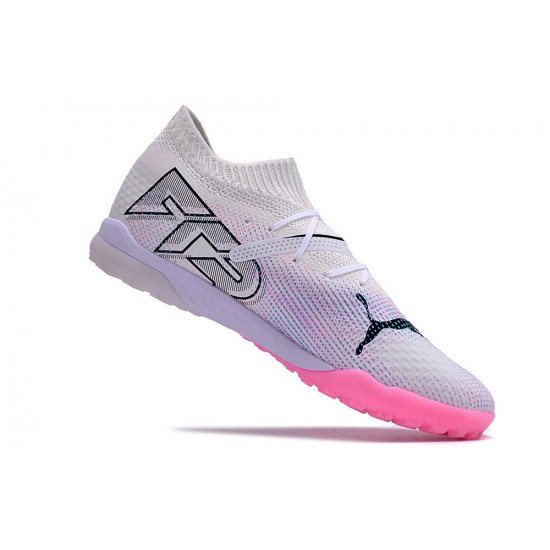 Puma Future 7 Ultimate Turf Men White Pink Football Shoes