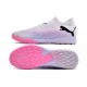 Puma Future 7 Ultimate Turf Men White Pink Football Shoes