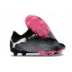 Puma Future Firm Ground Men Black Grey Football Shoes