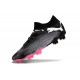 Puma Future Firm Ground Men Black Grey Football Shoes