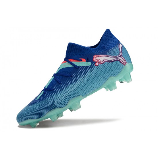 Puma Future Firm Ground Men Blue Football Shoes