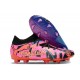 Puma Future Firm Ground Men Pink Blue Football Shoes