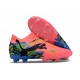 Puma Future Firm Ground Men Red Blue Football Shoes