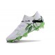 Puma Future Firm Ground Men White Green Football Shoes