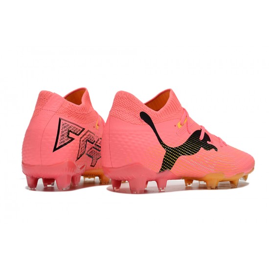 Puma Future Firm Ground Men Pink Black Football Shoes