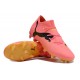 Puma Future Firm Ground Men Pink Black Football Shoes