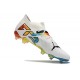 Puma Future Firm Ground Men White Multi Football Shoes