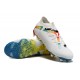 Puma Future Firm Ground Men White Multi Football Shoes