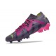 Puma Future Ultimate Firm Ground Men Purple Green Football Shoes