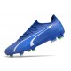 Puma Ultra Ultimate Firm Ground Men Blue White Football Shoes