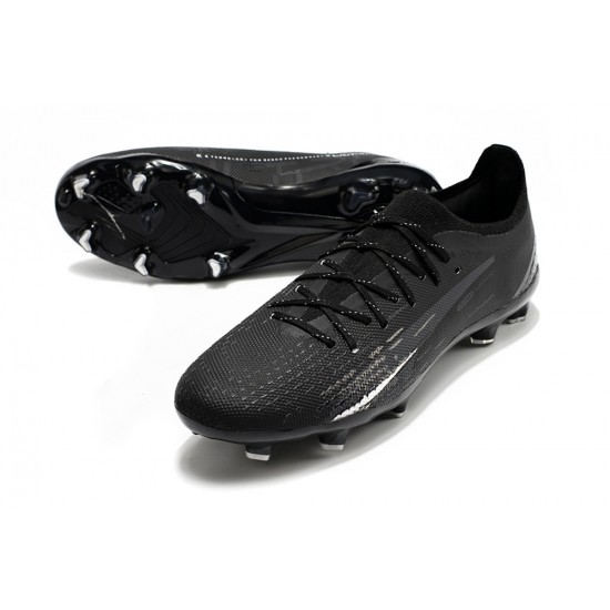 Puma Ultra Ultimate Firm Ground Men Black Football Shoes