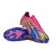 Puma Ultra Ultimate Firm Ground Men Pink Blue Football Shoes