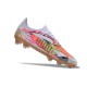 Puma Ultra Ultimate Firm Ground Men White Brown Football Shoes