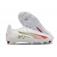 Puma Ultra Ultimate Firm Ground Men White and Gold Football Shoes