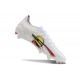 Puma Ultra Ultimate Firm Ground Men White and Gold Football Shoes